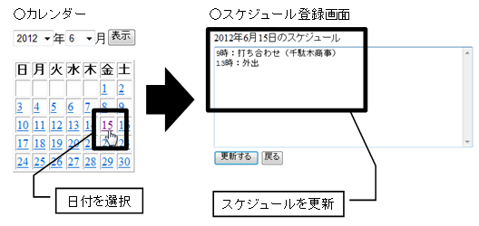 スケジュール帳